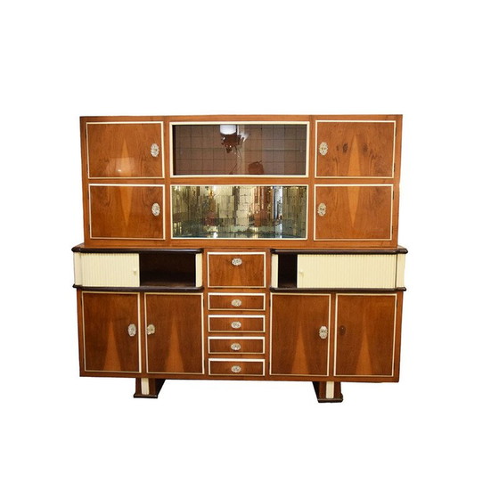 Image 1 of Armoire vintage en bois, Italie 1950