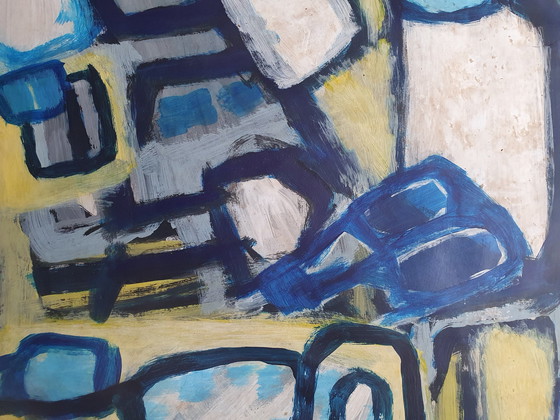 Image 1 of Cobra hollandais Gouache Th.Wolvecamp (1925-1992)