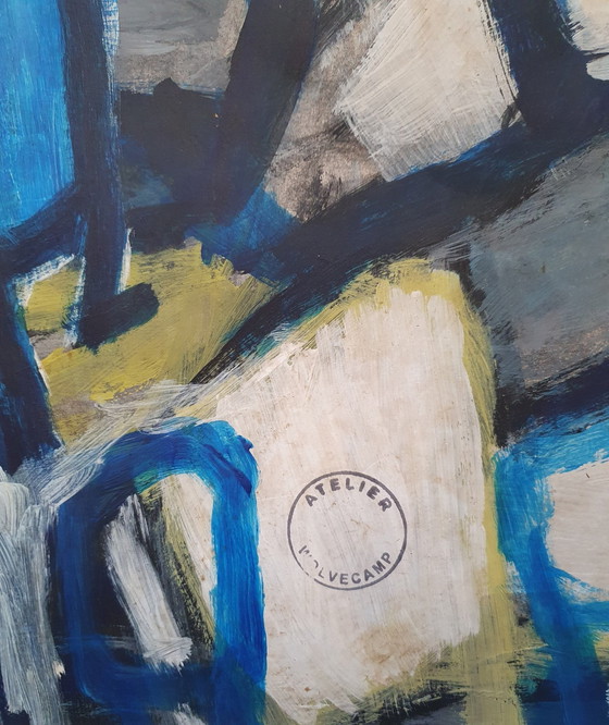 Image 1 of Cobra hollandais Gouache Th.Wolvecamp (1925-1992)