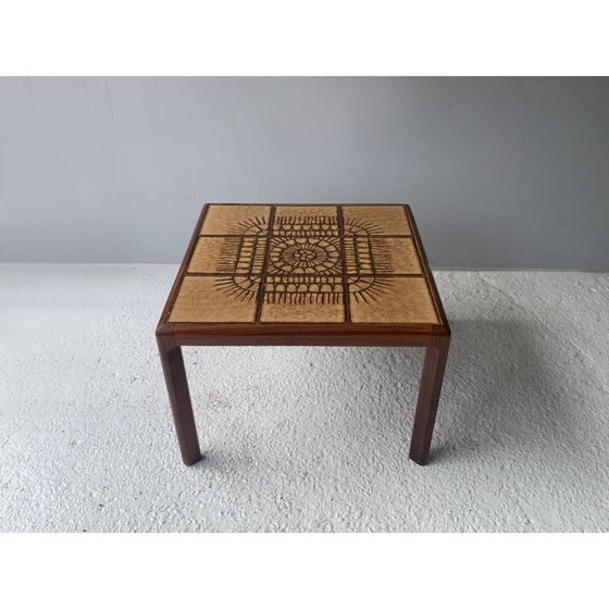 Image 1 of Table basse vintage en teck et carrelage G Plan, 1960s