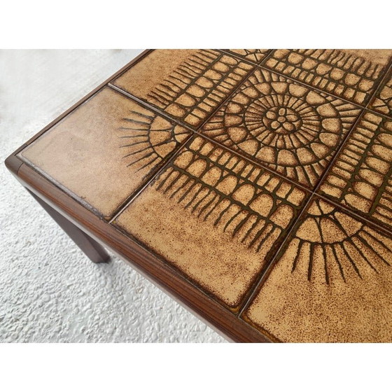 Image 1 of Table basse vintage en teck et carrelage G Plan, 1960s