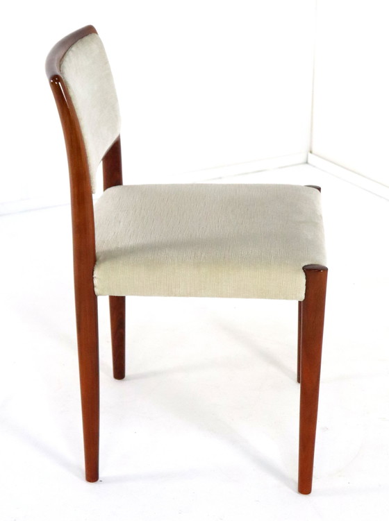Image 1 of Ensemble de 4 chaises Niels O Möller modèle 80 en bois de rose vintage