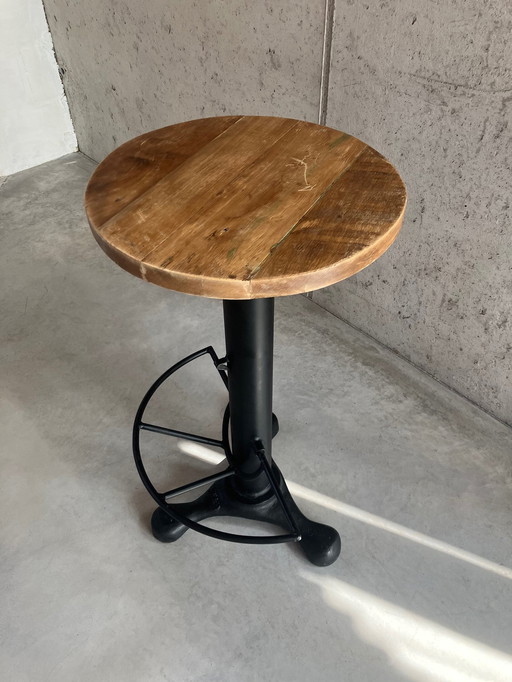 Tabouret industriel vintage Singer Atelier