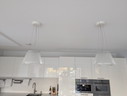 2 X Lampe pendante Flos Moon S1 Philippe Starck