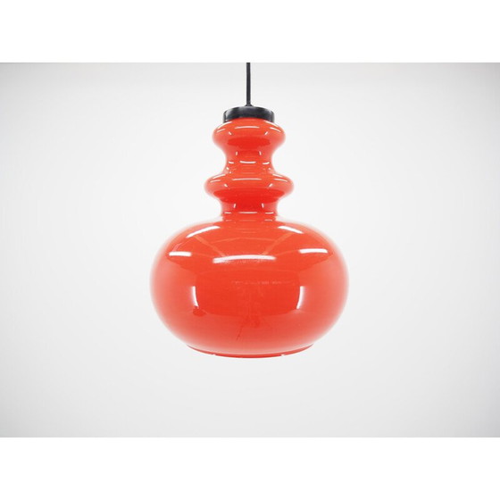 Image 1 of Lustre en verre du milieu du siècle, Allemagne, 1970