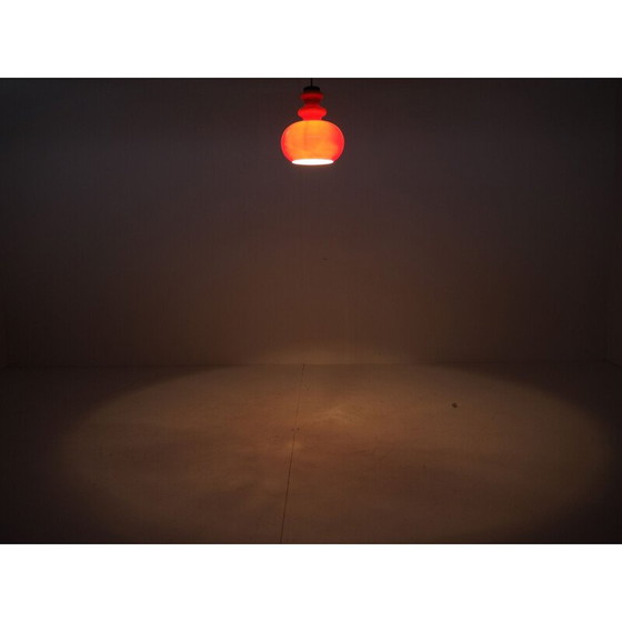 Image 1 of Lustre en verre du milieu du siècle, Allemagne, 1970