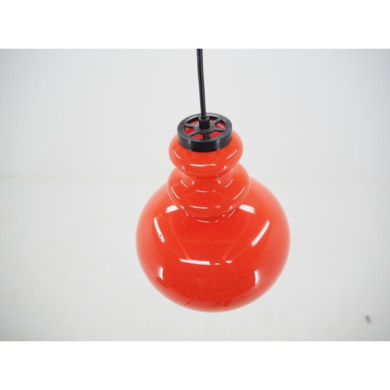 Image 1 of Lustre en verre du milieu du siècle, Allemagne, 1970