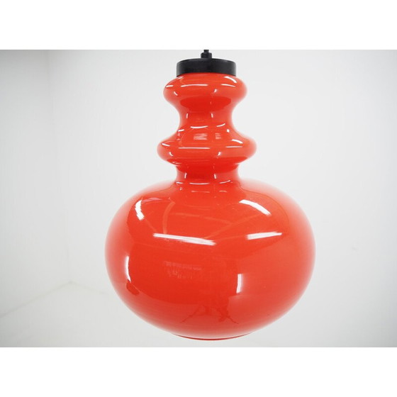 Image 1 of Lustre en verre du milieu du siècle, Allemagne, 1970