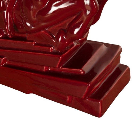 Image 1 of Statue de valkyrie art déco par Charles Lemanceau, 1930