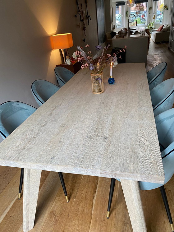 Image 1 of Eichholtz Table Biot Chêne clair