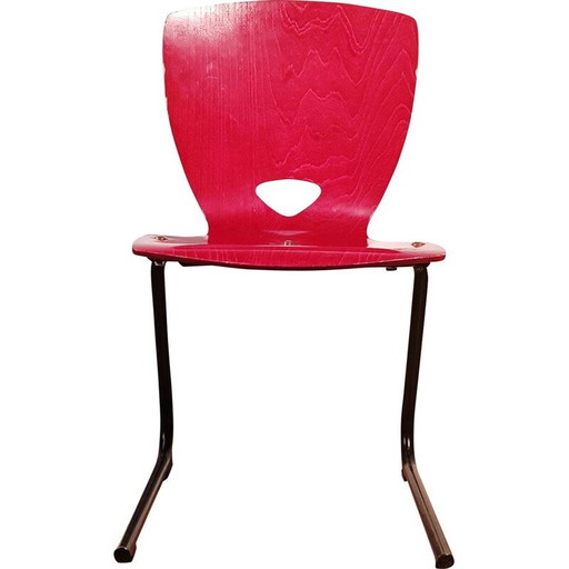 Chaise de cantine vintage