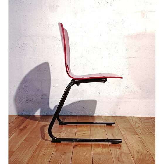 Image 1 of Chaise de cantine vintage