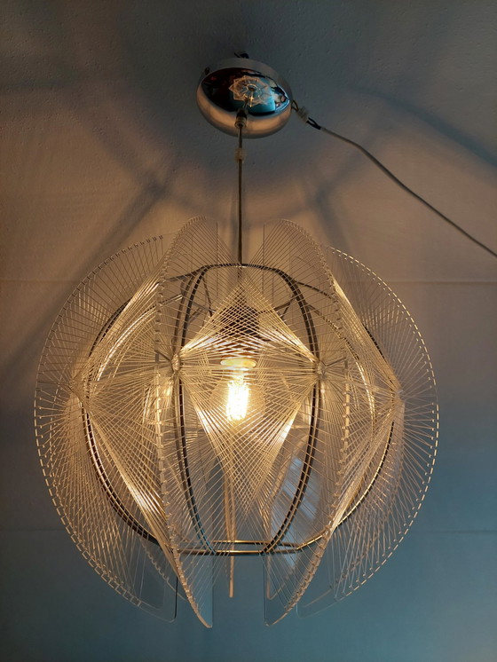 Image 1 of Lampe à panier dans le style de Paul Secon