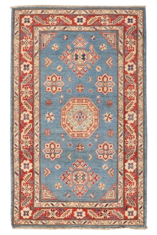 Tapis Ziegler Kazak 1,50 X 0,92 noué à la main nº 2078