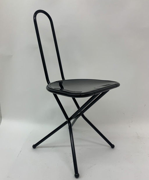 Chaise pliante post-moderne de Niels Gammelgaard pour Ikea, années 1980