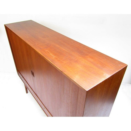 Image 1 of Buffet haut vintage en teck par Arne Vodder pour Sibast, Danemark 1960