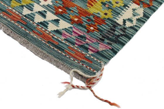 Image 1 of Original Old Style Kelim Afghan 248 X 183 Cm Top Condition