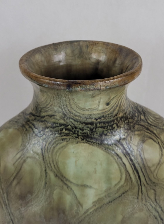 Image 1 of Vase En Grès Par Anne Marie Sybesma De Bay Alias Miep