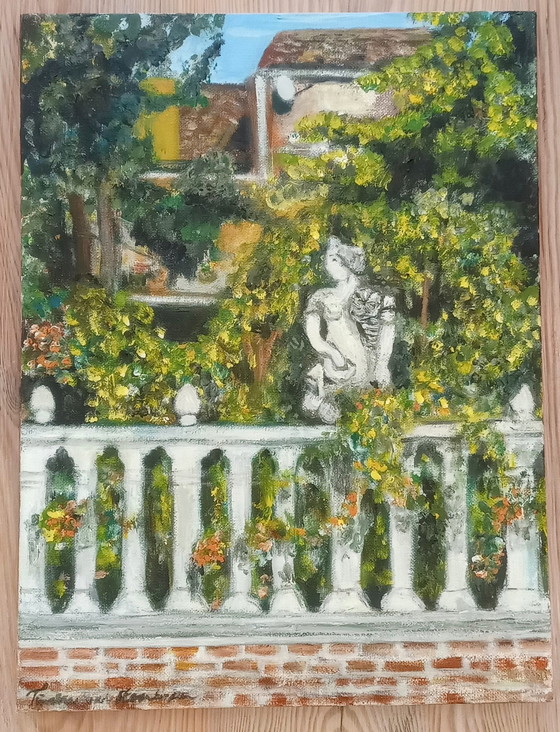 Image 1 of Tineke Van Steenbergen, Venise, peinture acrylique