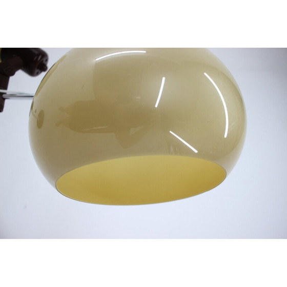 Image 1 of Lampadaire vintage avec abat-jour en plastique, Hongrie 1970