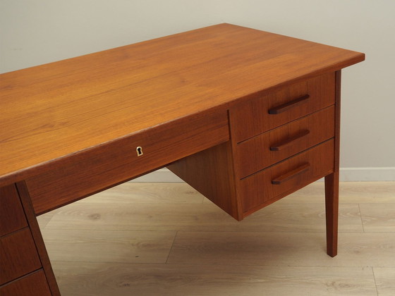 Image 1 of Bureau en teck, Design danois, 1970S, Production : Danemark