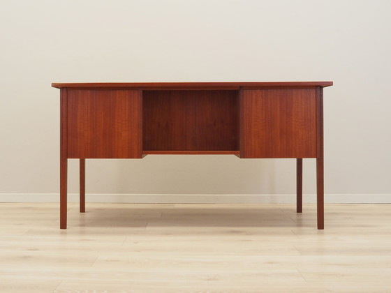 Image 1 of Bureau en teck, Design danois, 1970S, Production : Danemark