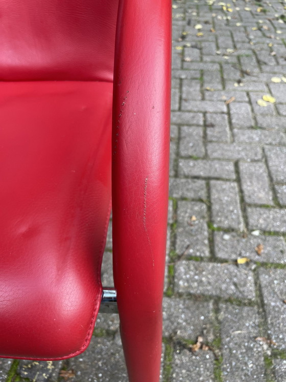 Image 1 of 4x chaises de salle à manger Leolux Cimaronne