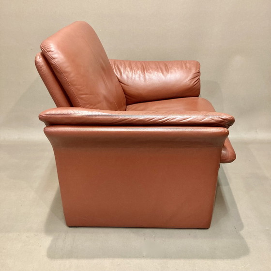 Image 1 of Fauteuil 2 Design Cuir "Erpo".