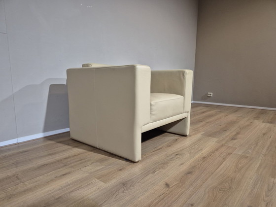 Image 1 of Leolux Trabacalo Canapé 3 places + Fauteuil - Crème - Cuir - The