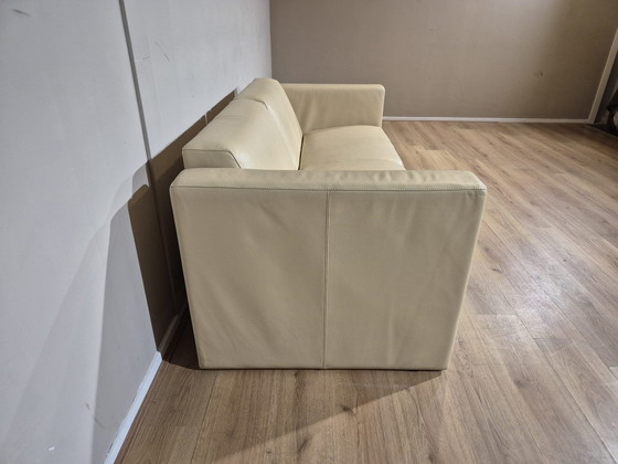 Image 1 of Leolux Trabacalo Canapé 3 places + Fauteuil - Crème - Cuir - The