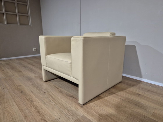 Image 1 of Leolux Trabacalo Canapé 3 places + Fauteuil - Crème - Cuir - The