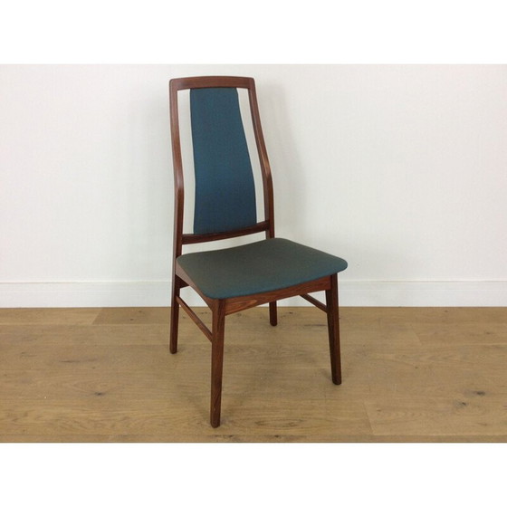 Image 1 of Ensemble de 8 chaises de salle à manger vintage en palissandre 1960's