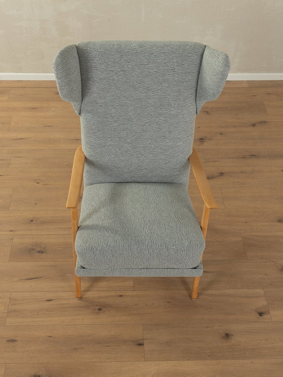 Image 1 of  Fauteuil à oreilles 1950S