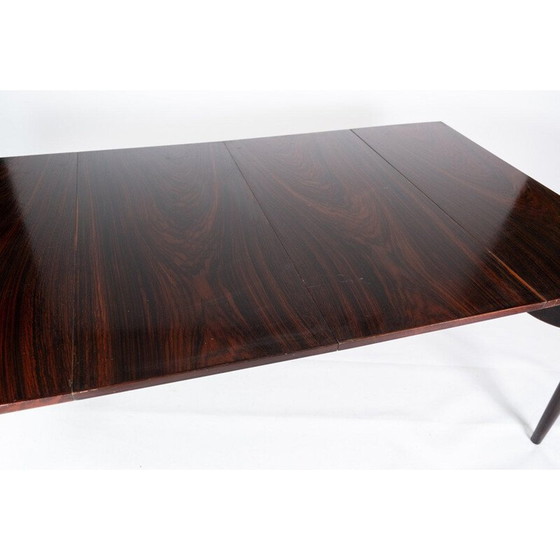 Image 1 of Table vintage en palissandre avec rallonges par Arne Vodder 1960s