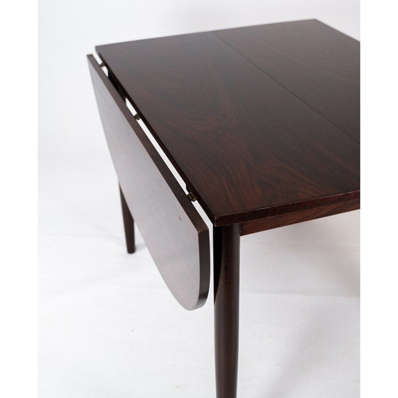 Image 1 of Table vintage en palissandre avec rallonges par Arne Vodder 1960s