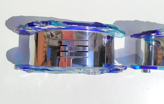 Image 1 of Appliques La Murrina, Verre de Murano, 1980S,Set Of 2