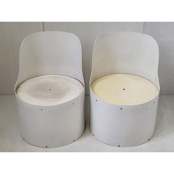 Image 1 of Paire de fauteuils Tomotom vintage de Bernard Holdaway, 1970