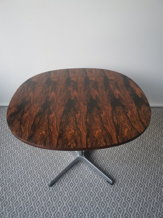 Image 1 of Table Basse Supercircle Par Arne Jacobsen Et Piet Hein Pour Fitz Hansen