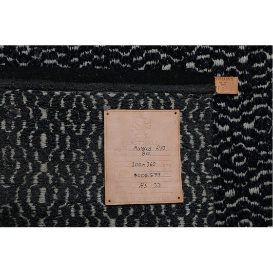 Image 1 of Tapis vintage Kasthall en pure laine bouclée et lin, 2000