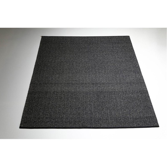 Image 1 of Tapis vintage Kasthall en pure laine bouclée et lin, 2000