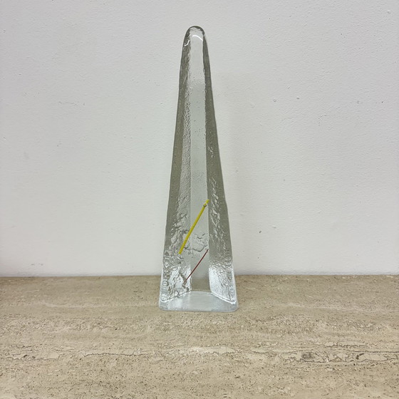Image 1 of Sculpture en verre vintage de Mats Johansfors ,1980S