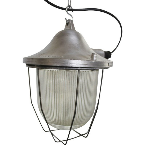 Image 1 of Lampe industrielle vintage modèle C-200 de Polam Gdansk, 1960