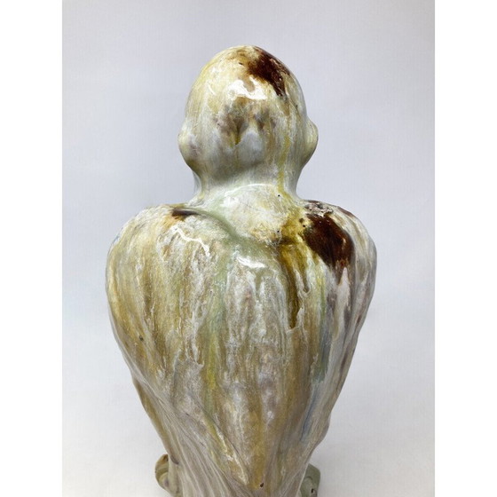 Image 1 of Sculpture vintage en céramique d'Arthur Craco, Belgique 1970