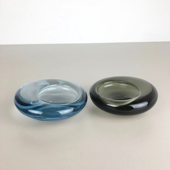 Image 1 of Ensemble de 2 bols vintage en verre par Per Lutken