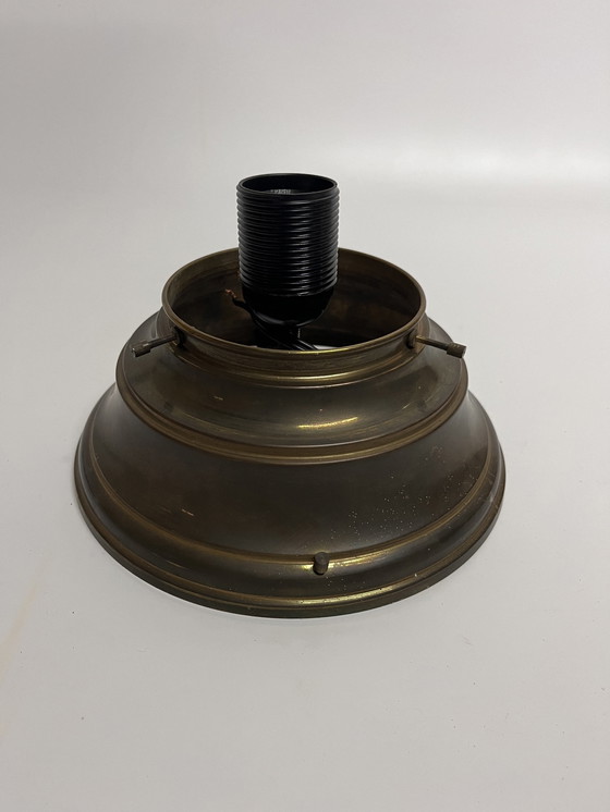 Image 1 of Plafonnier Vintage Philips Blanc Opale Verre Grande Ampoule