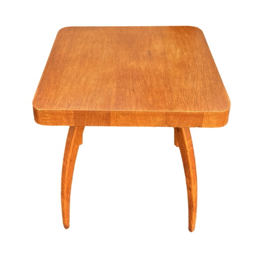 H-259 Table basse conçue par J. Halabala, Zavody Brno, Tchécoslovaquie, années 1960.