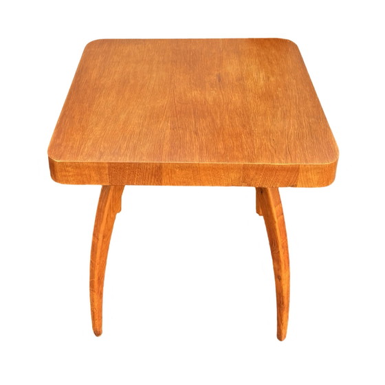 Image 1 of H-259 Table basse conçue par J. Halabala, Zavody Brno, Tchécoslovaquie, années 1960.