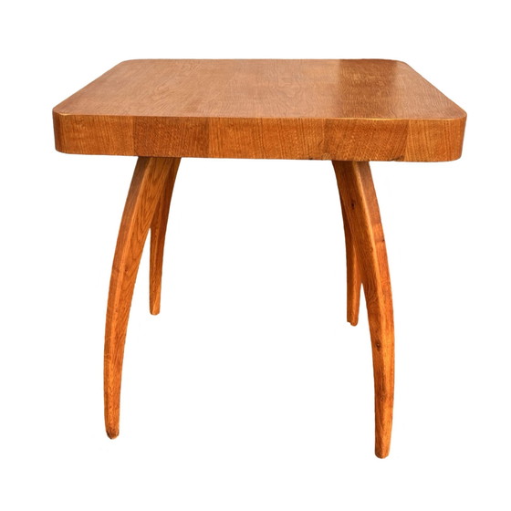 Image 1 of H-259 Table basse conçue par J. Halabala, Zavody Brno, Tchécoslovaquie, années 1960.