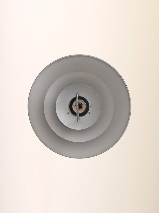 Image 1 of Lampe pendante scandinave en métal avec disques superposés