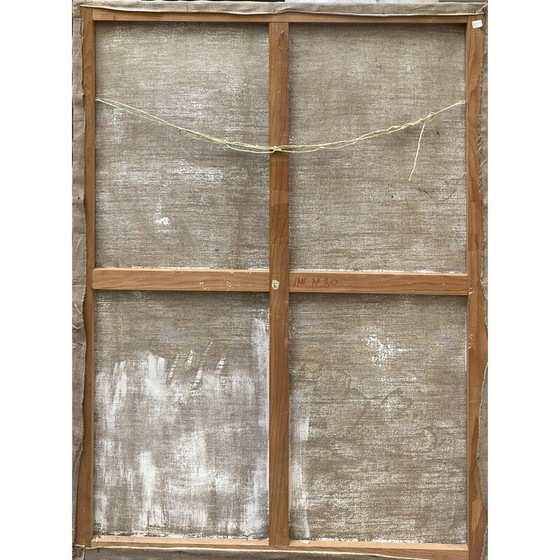 Image 1 of Toile vintage "Voyage Nordique"